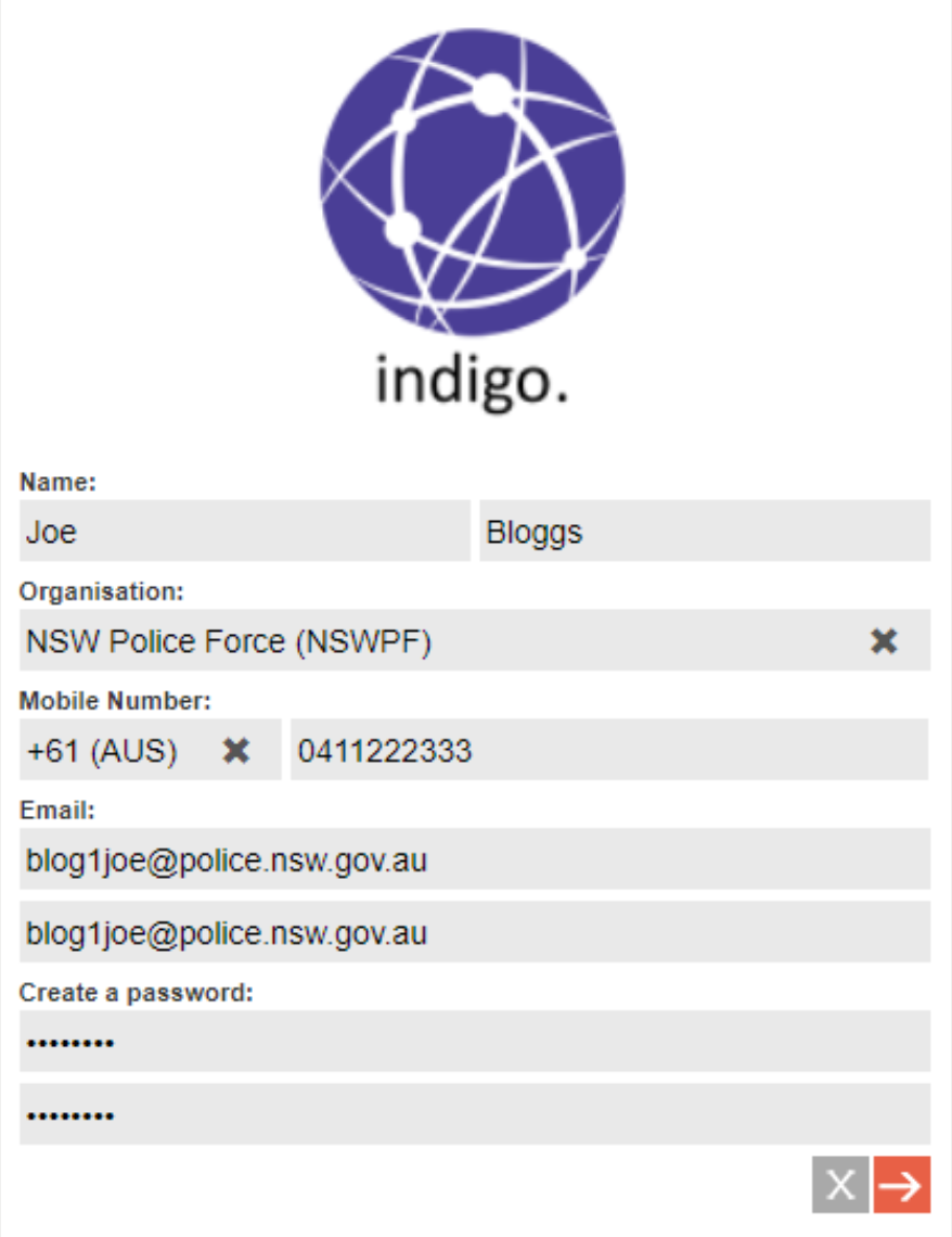Login Step 2
